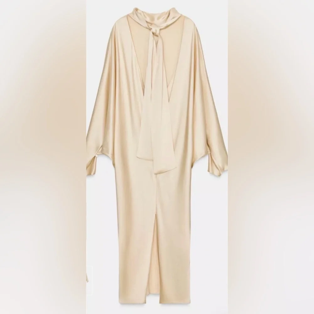 🔥🔥Zara Satin tunic ZW collection limited edition dress - Picture 9 of 12